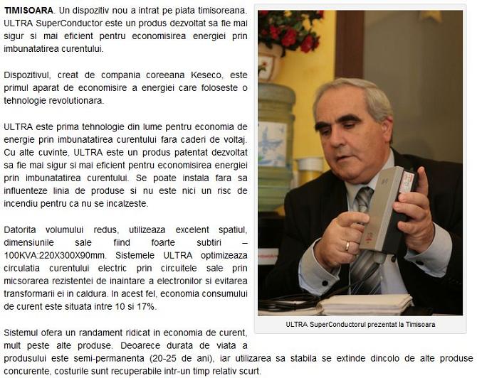Press Conference in Timisoara Romania 16.12.2011